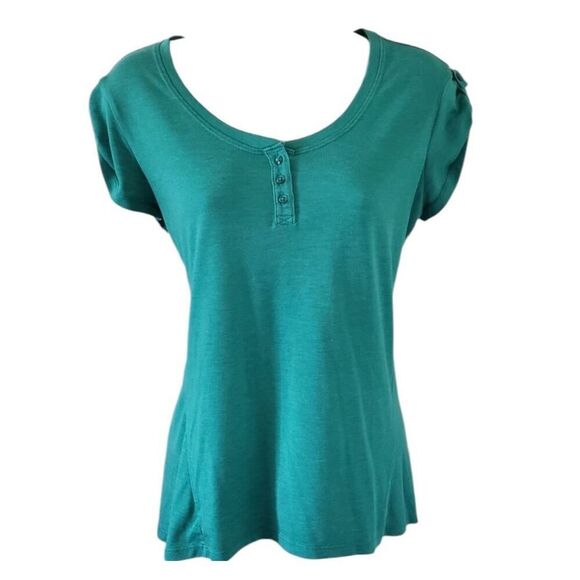 ✨REI ALDERVALE S/S SZ MEDIUM TEAL TEE✨ - Picture 7 of 10